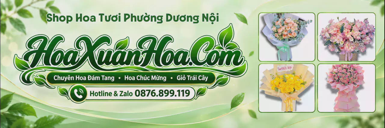 Ảnh bìa Tiệm Hoa Tươi Tại Phường Dương Nội - Đặt Hoa Tươi Trực Tuyến