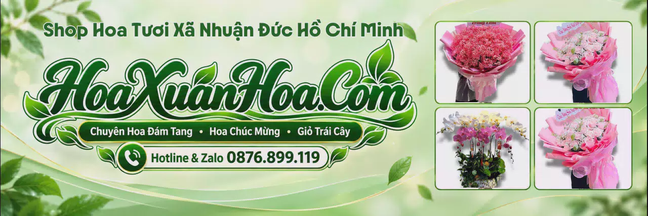 Ảnh bìa Tiệm Hoa Tươi Tại Xã Nhuận Đức Hồ Chí Minh - Shop Hoa Tươi Giao Trong Ngày