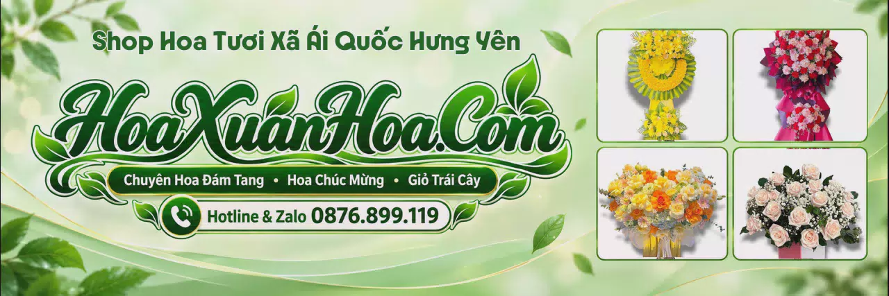 Ảnh bìa Shop Hoa Tươi Tại Xã Ái Quốc Hưng Yên - Shop Hoa Tươi Đặt Trực Tuyến
