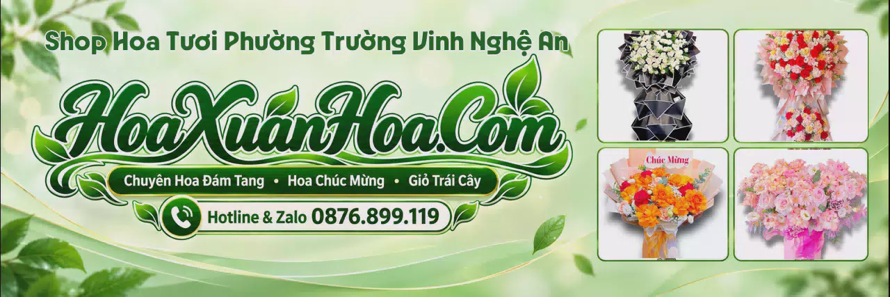 Ảnh bìa Shop Hoa Tươi Tại Phường Trường Vinh Nghệ An - Shop Hoa Giao Nhanh Trong Ngày
