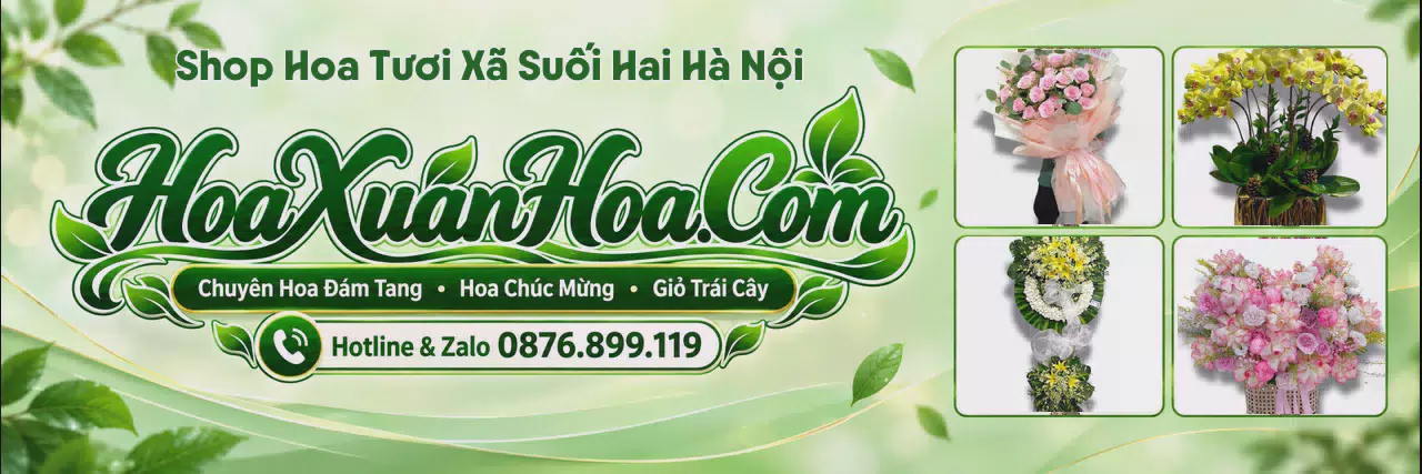 Ảnh bìa Shop Bán Hoa Tươi Tại Xã Suối Hai Hà Nội - Đặt Hoa Online Giao Tận Nhà