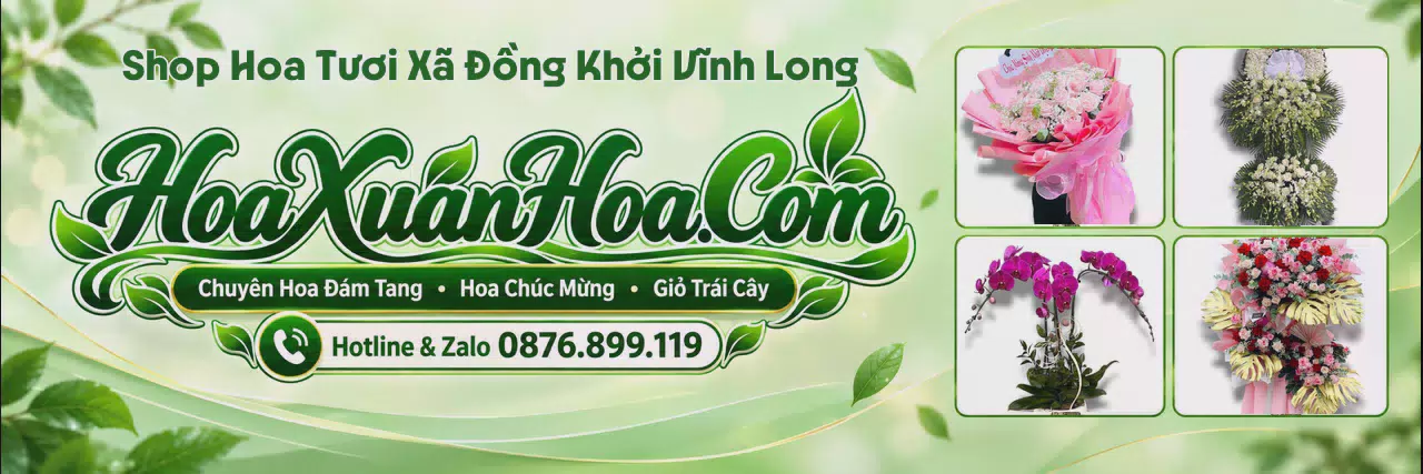 Ảnh bìa Tiệm Hoa Tươi Tại Xã Đồng Khởi Vĩnh Long - Đặt Hoa Tươi Giao Tận Nơi