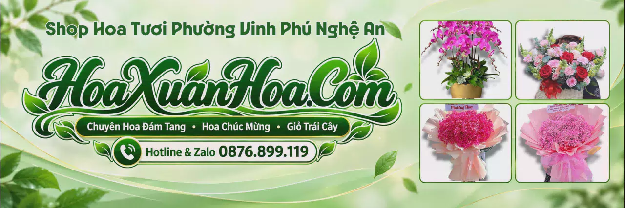 Ảnh bìa Cửa Hàng Hoa Tươi Tại Phường Vinh Phú Nghệ An - Tiệm Hoa Giao Nhanh