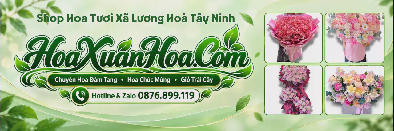 Ảnh bìa Shop Hoa Tươi Tại Xã Lương Hoà Tây Ninh - Dịch Vụ Hoa Tươi Giao Nhanh