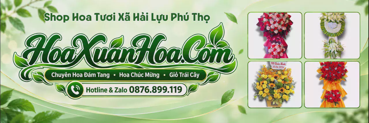 Ảnh bìa Cửa Hàng Hoa Tươi Tại Xã Hải Lựu Phú Thọ - Tiệm Hoa Nhận Giao Tận Nơi