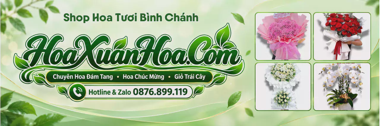 Ảnh bìa Cửa Hàng Bán Hoa Tươi Tại Bình Chánh - Giao Hoa Nhanh Chóng
