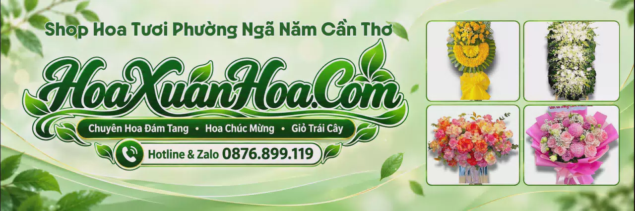 Ảnh bìa Cửa Hàng Bán Hoa Tươi Tại Phường Ngã Năm Cần Thơ - Đặt Hoa Tươi Nhanh Chóng