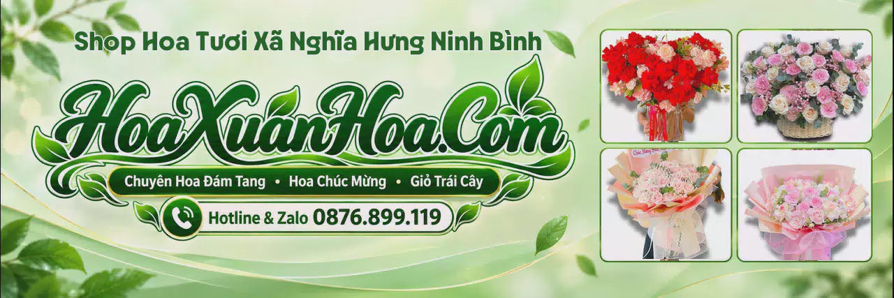 Ảnh bìa Tiệm Hoa Tươi Tại Xã Nghĩa Hưng Ninh Bình - Đặt Hoa Dễ Dàng Nhanh Chóng
