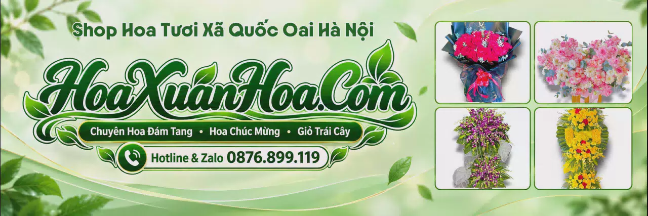 Ảnh bìa Đặt Hoa Tươi Tại Xã Quốc Oai Hà Nội - Đặt Hoa Online Giao Nhanh
