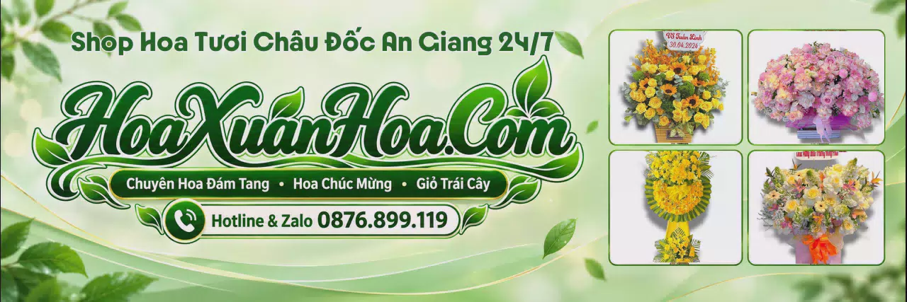 Ảnh bìa Shop Hoa Tươi Tại Châu Đốc An Giang 24/7 - Đặt Hoa Dễ Dàng Nhanh Chóng