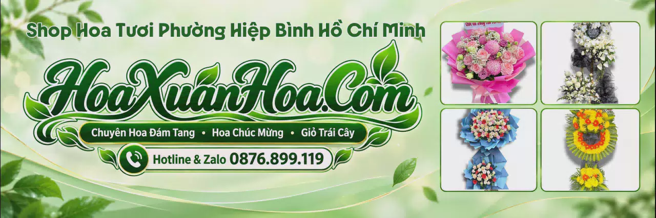 Ảnh bìa Cửa Hàng Bán Hoa Tươi Tại Phường Hiệp Bình Hồ Chí Minh - Nhận Đặt Hoa Online
