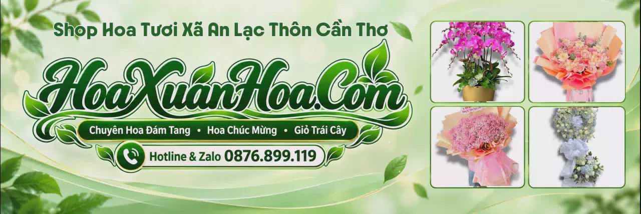 Ảnh bìa Shop Hoa Tươi Tại Xã An Lạc Thôn Cần Thơ - Tiệm Hoa Tươi Gần Đây