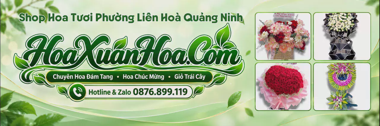 Ảnh bìa Tiệm Hoa Tươi Tại Phường Liên Hoà Quảng Ninh - Shop Hoa Tươi Đặt Trực Tuyến