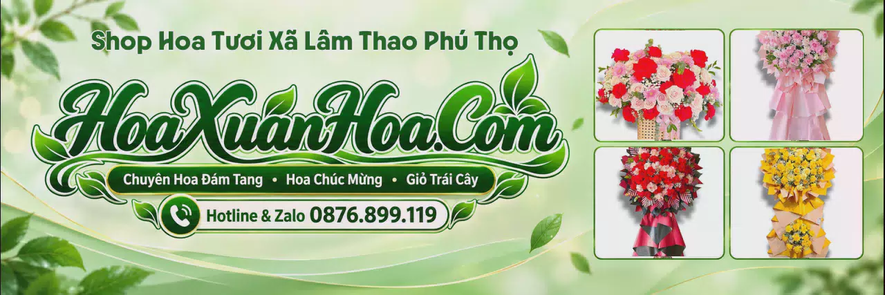 Ảnh bìa Shop Bán Hoa Tươi Tại Xã Lâm Thao Phú Thọ - Shop Hoa Nhận Đơn Online