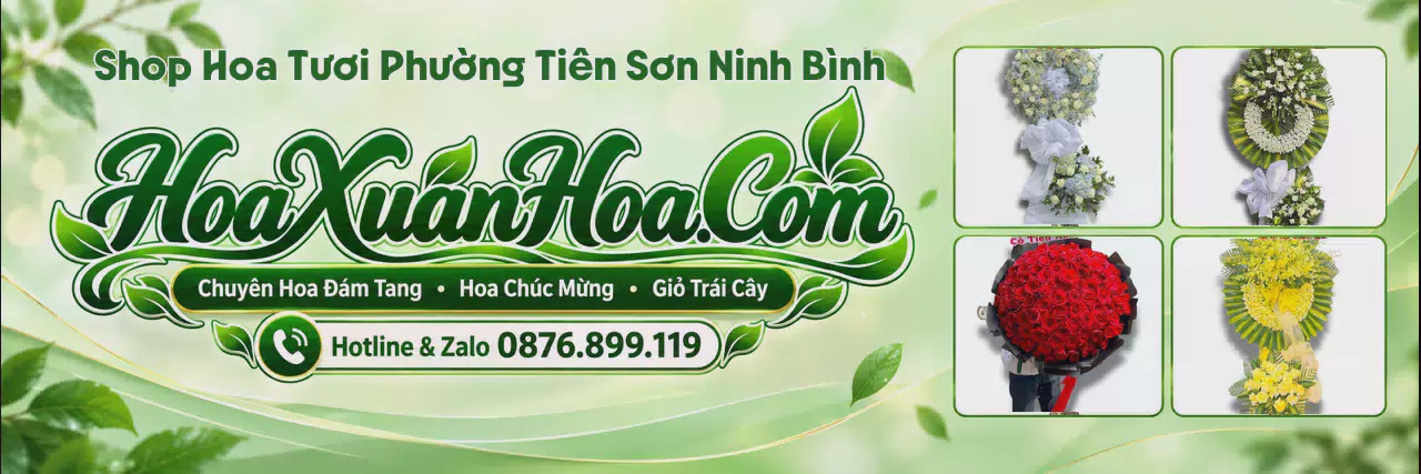Ảnh bìa Đặt Hoa Tươi Tại Phường Tiên Sơn Ninh Bình - Shop Hoa Tươi Đặt Trực Tuyến