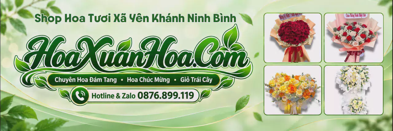 Ảnh bìa Shop Bán Hoa Tươi Tại Xã Yên Khánh Ninh Bình - Shop Hoa Giao Nhanh Trong Ngày