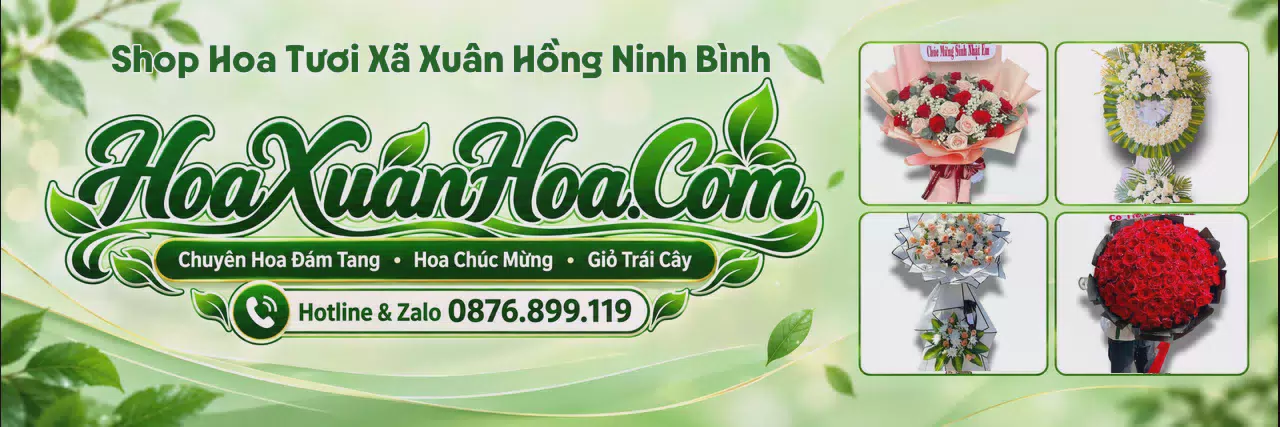 Ảnh bìa Shop Hoa Tươi Tại Xã Xuân Hồng Ninh Bình - Giao Hoa Nhanh Trong 2 Giờ