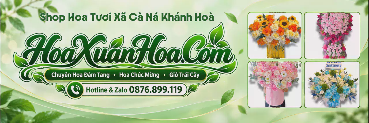 Ảnh bìa Tiệm Hoa Tươi Tại Xã Cà Ná Khánh Hoà - Dịch Vụ Giao Hoa Tận Nơi