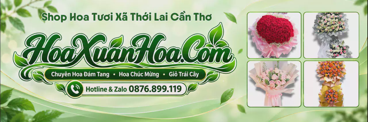 Ảnh bìa Cửa Hàng Bán Hoa Tươi Tại Xã Thới Lai Cần Thơ - Dịch Vụ Giao Hoa Tận Nơi