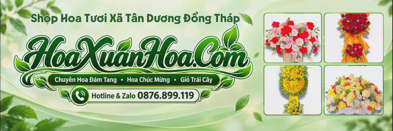 Ảnh bìa Đặt Hoa Tươi Tại Xã Tân Dương Đồng Tháp - Đặt Hoa Online Tiện Lợi