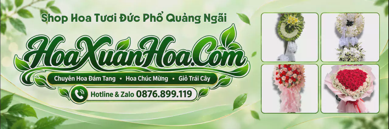 Ảnh bìa Tiệm Hoa Tươi Tại Đức Phổ Quảng Ngãi - Đặt Hoa Online Giao Nhanh