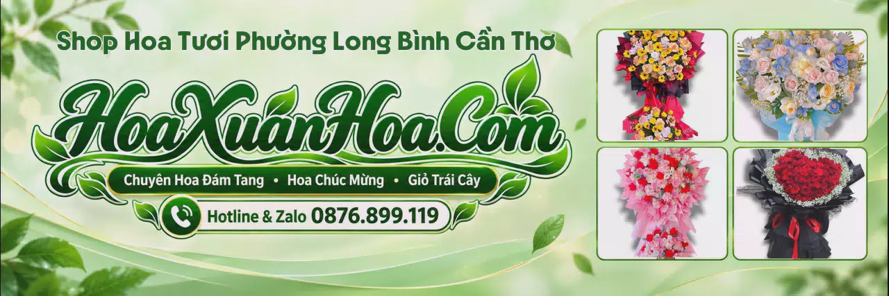 Ảnh bìa Tiệm Hoa Tươi Tại Phường Long Bình Cần Thơ - Đặt Hoa Tươi Online