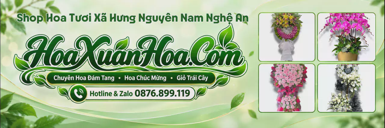 Ảnh bìa Tiệm Hoa Tươi Tại Xã Hưng Nguyên Nam Nghệ An - Giao Hoa Nhanh Chóng
