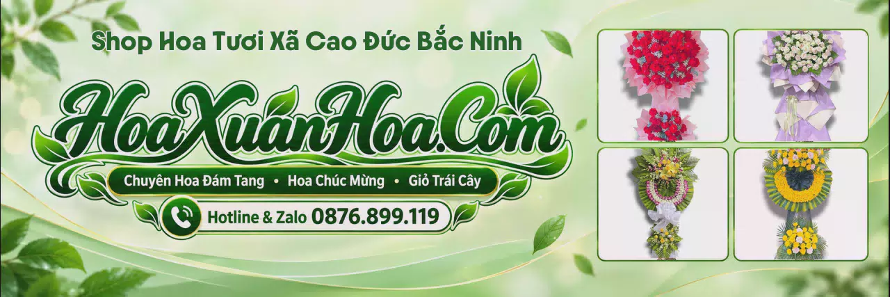 Ảnh bìa Tiệm Hoa Tươi Tại Xã Cao Đức Bắc Ninh - Giao Hoa Nhanh Trong 2 Giờ
