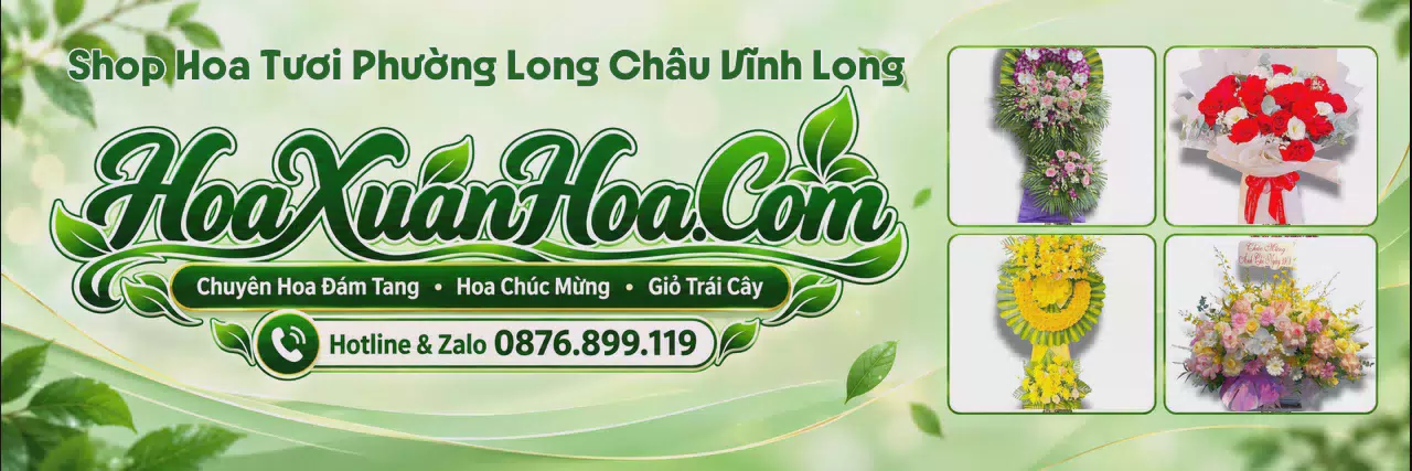 Ảnh bìa Tiệm Hoa Tươi Tại Phường Long Châu Vĩnh Long - Dịch Vụ Hoa Tươi Giao Nhanh