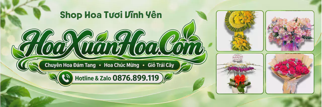 Ảnh bìa Shop Hoa Tươi Tại Vĩnh Yên - Đặt Hoa Online Giao Tận Nhà