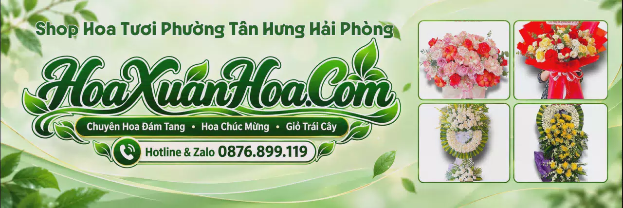Ảnh bìa Đặt Hoa Tươi Tại Phường Tân Hưng Hải Phòng - Dịch Vụ Hoa Tươi Tận Nơi