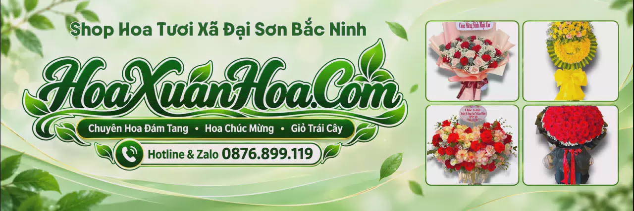 Ảnh bìa Shop Hoa Tươi Tại Xã Đại Sơn Bắc Ninh - Đặt Hoa Tươi Nhanh Chóng
