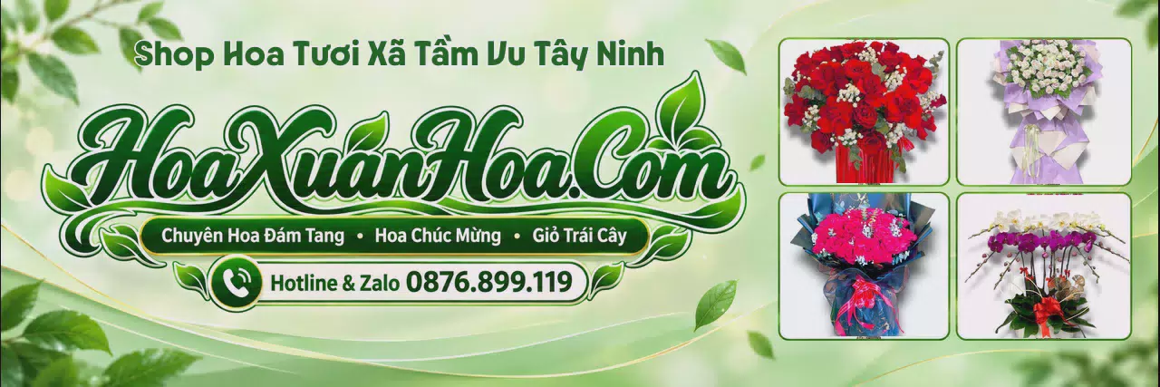 Ảnh bìa Cửa Hàng Bán Hoa Tươi Tại Xã Tầm Vu Tây Ninh - Đặt Hoa Tươi Giao Tận Nơi
