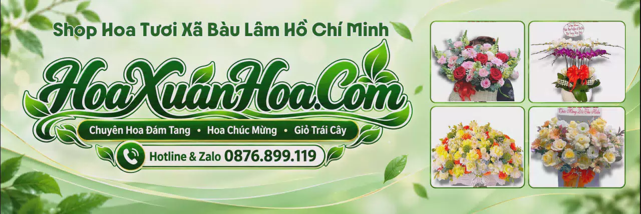 Ảnh bìa Cửa Hàng Hoa Tươi Tại Xã Bàu Lâm Hồ Chí Minh - Tiệm Hoa Nhận Giao Tận Nơi