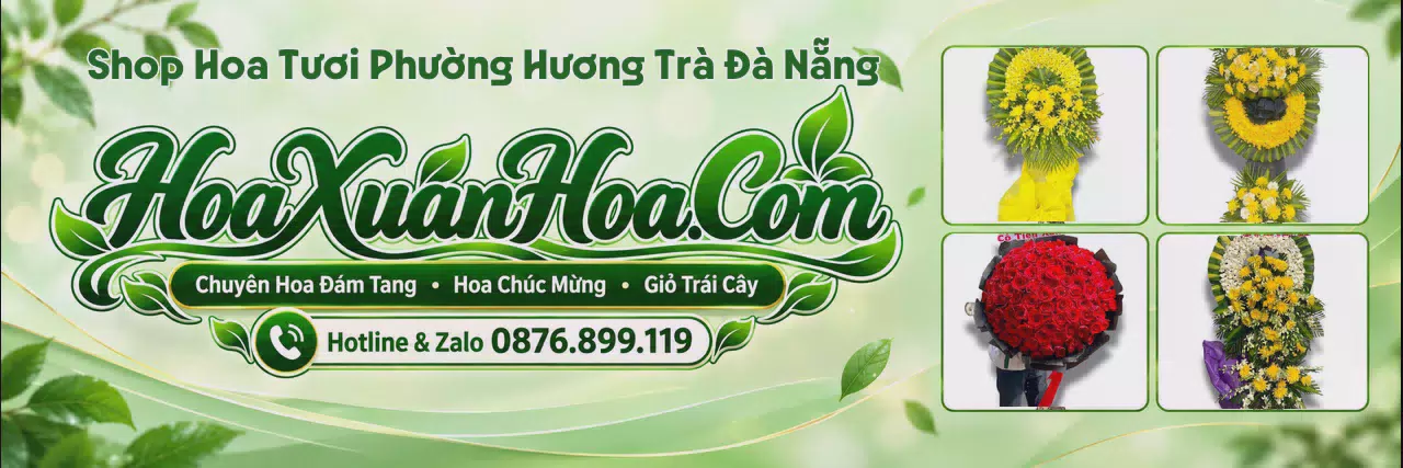 Ảnh bìa Cửa Hàng Hoa Tươi Tại Phường Hương Trà Đà Nẵng - Shop Hoa Giao Tận Nhà