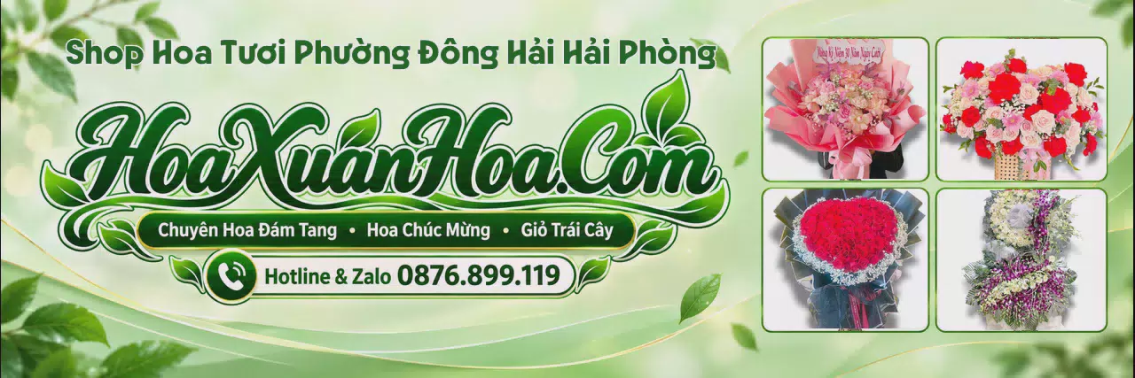 Ảnh bìa Cửa Hàng Hoa Tươi Tại Phường Đông Hải Hải Phòng - Đặt Hoa Online Giao Nhanh