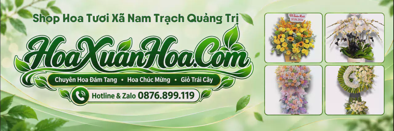 Ảnh bìa Tiệm Hoa Tươi Tại Xã Nam Trạch Quảng Trị - Giao Hoa Tận Nơi