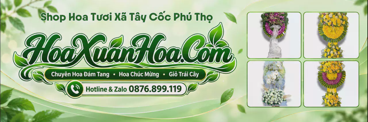 Ảnh bìa Shop Hoa Tươi Tại Xã Tây Cốc Phú Thọ - Đặt Hoa Tươi Online