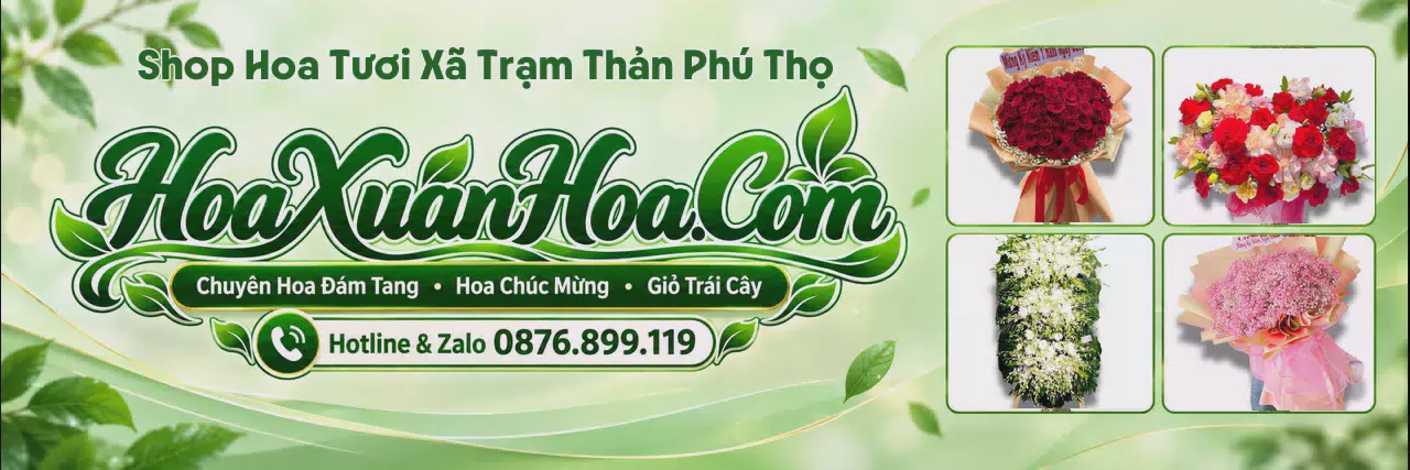 Ảnh bìa Shop Hoa Tươi Tại Xã Trạm Thản Phú Thọ - Giao Hoa Nhanh Trong 2 Giờ