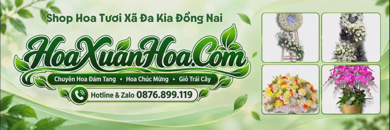 Ảnh bìa Cửa Hàng Bán Hoa Tươi Tại Xã Đa Kia Đồng Nai - Dịch Vụ Đặt Hoa Trực Tuyến