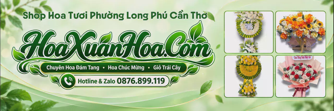 Ảnh bìa Tiệm Hoa Tươi Tại Phường Long Phú Cần Thơ - Tiệm Hoa Tươi Giao Tận Nhà