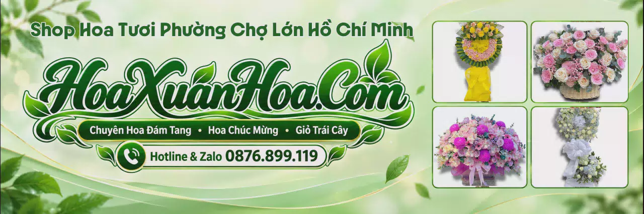 Ảnh bìa Shop Hoa Tươi Tại Phường Chợ Lớn Hồ Chí Minh - Dịch Vụ Hoa Tươi Giao Nhanh