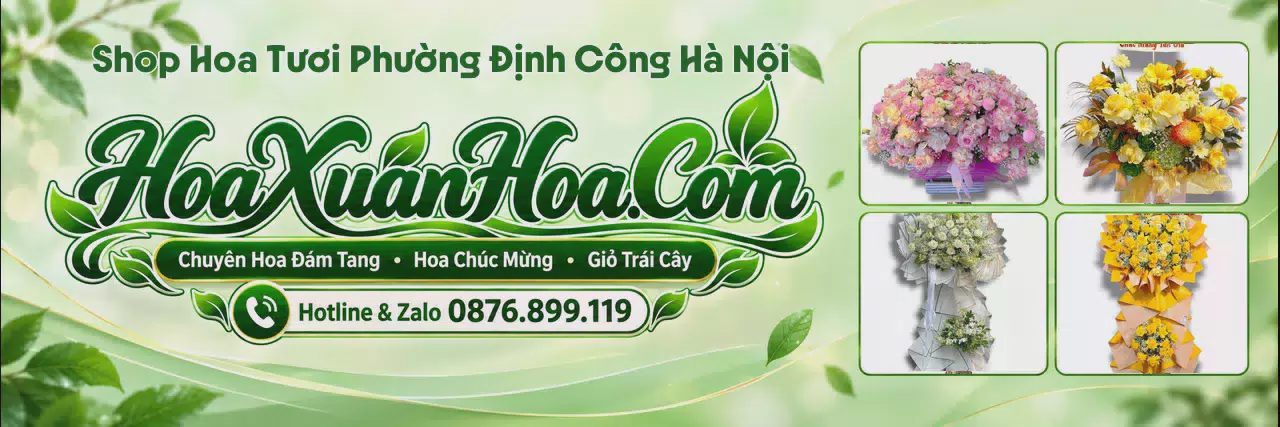 Ảnh bìa Tiệm Hoa Tươi Tại Phường Định Công Hà Nội - Giao Hoa Tận Nơi