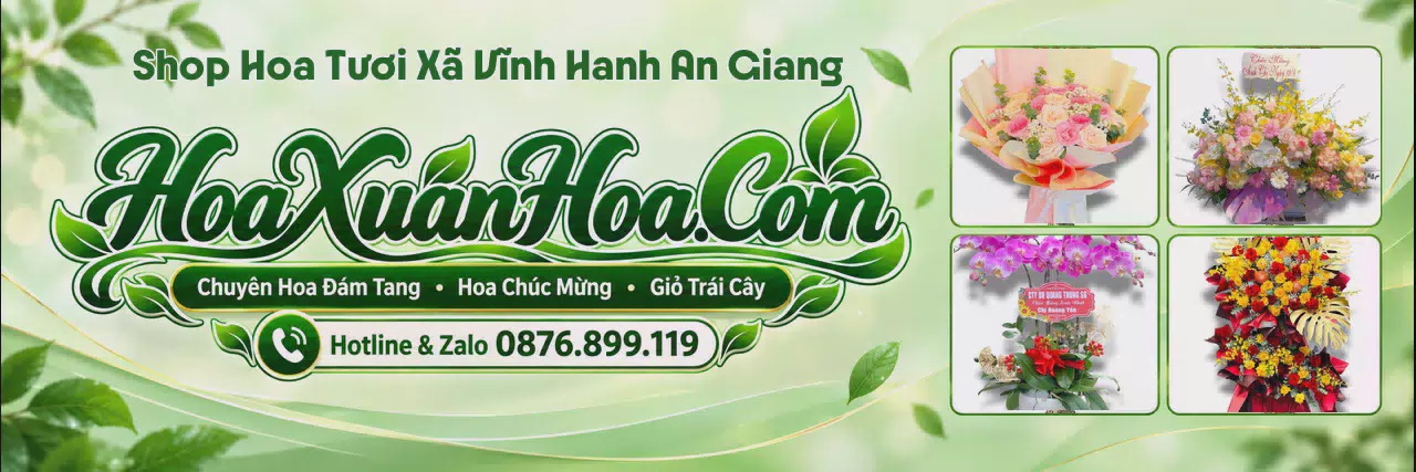 Ảnh bìa Tiệm Hoa Tươi Tại Xã Vĩnh Hanh An Giang - Dịch Vụ Đặt Hoa Trực Tuyến