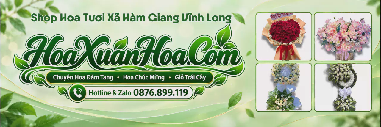 Ảnh bìa Tiệm Hoa Tươi Tại Xã Hàm Giang Vĩnh Long - Giao Hoa Tận Nơi