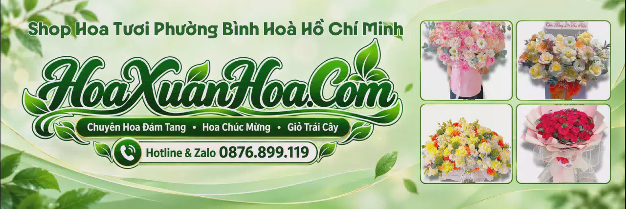 Ảnh bìa Tiệm Hoa Tươi Tại Phường Bình Hoà Hồ Chí Minh - Dịch Vụ Giao Hoa Tận Nơi