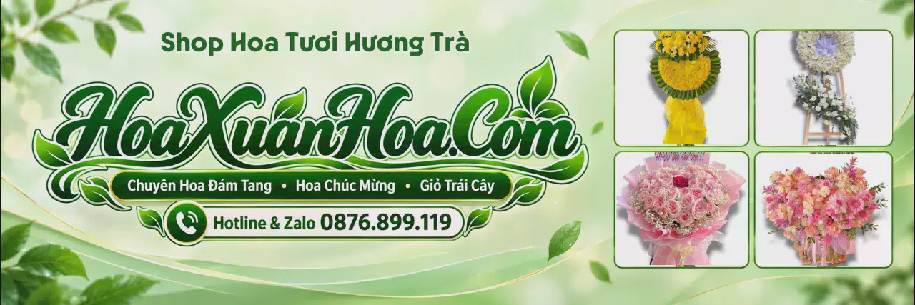 Ảnh bìa Shop Hoa Tươi Tại Hương Trà - Đặt Hoa Nhanh Trong Ngày