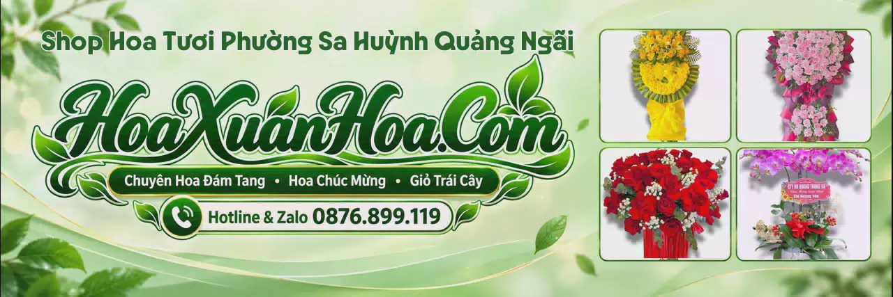 Ảnh bìa Tiệm Hoa Tươi Tại Phường Sa Huỳnh Quảng Ngãi - Đặt Hoa Tươi Trực Tuyến