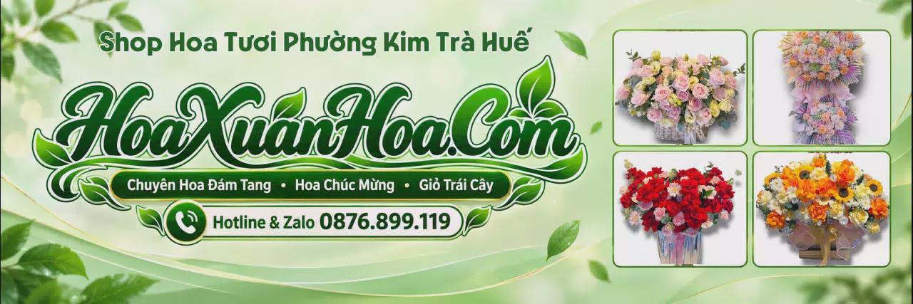 Ảnh bìa Cửa Hàng Bán Hoa Tươi Tại Phường Kim Trà Huế - Dịch Vụ Hoa Tươi Tận Nơi