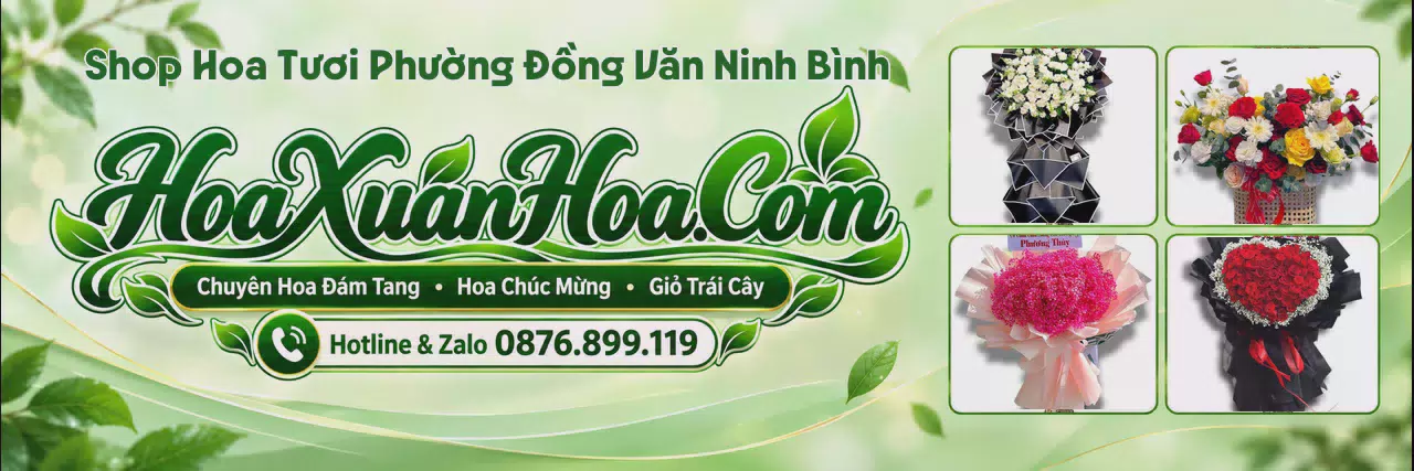 Ảnh bìa Tiệm Hoa Tươi Tại Phường Đồng Văn Ninh Bình - Đặt Hoa Online Giao Nhanh